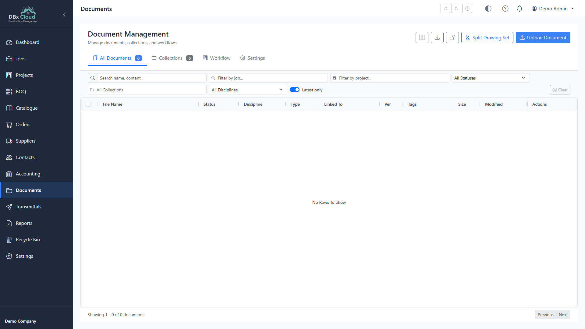DBx BOQ Desktop - Document management with Google Drive and OneDrive cloud storage integration